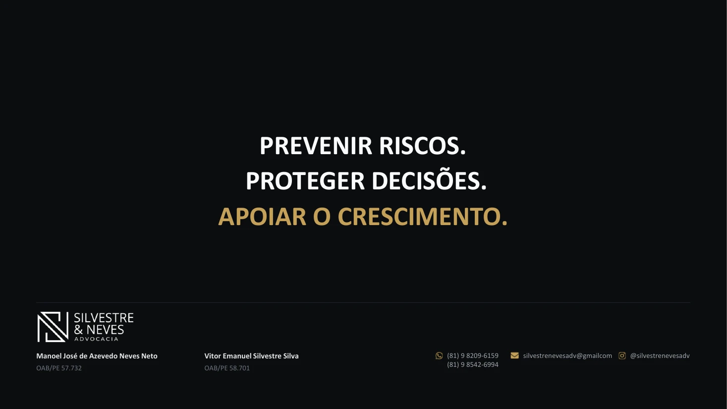Compliance Jurídico Empresarial — página 11: Encerramento